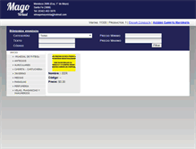 Tablet Screenshot of magovirtual.com.ar